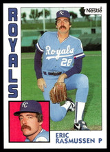 1984 Topps Nestle #724 Eric Rasmussen Near Mint+ 