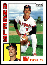 1984 Topps Nestle #735 Rick Burleson Near Mint+ 