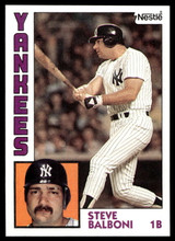 1984 Topps Nestle #782 Steve Balboni Near Mint+ 