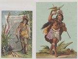 circ. 1890's Victorian Trade Cards  Lot of 2 different  #*sku37660