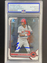 2022 Bowman Chrome BCP-50 Elly De La Cruz Reds PSA Authenticated Signed RC