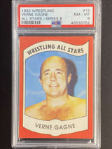 1982 Wrestling All Stars Series B #15 Verne Gagne PSA 8 NM-Mint ID: 524924