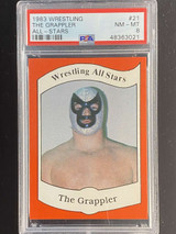 1983 Wrestling All Stars #21 The Grappler PSA 8 NM-Mint
