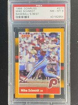 1988 Donruss Baseball's Best #271 Mike Schmidt Phillies PSA 8 NM-Mint