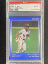 1988 Star #48 Mike Schmidt Phillies PSA 9 Mint Silver Edition
