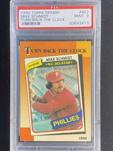 1990 Topps Tiffany #662 PSA 9 Mint Turn back the clock