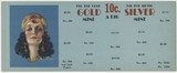 circ. 1940's  Advertising Window Display for Punchboard Gambling  #*sku37674