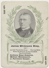 1905 Cincinnati Game Co. Playing Card with Poet James Whitcomb Riley  #*sku37689