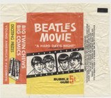 1964 Beatles Movie "A Hard Day's Night" 5-cent wrapper  #*sku37696