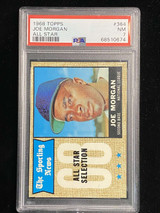 1968 Topps #364 Joe Morgan Astros PSA 7 Near Mint All-Star