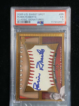 2005 UD Sweet Spot RR Robin Roberts Phillies PSA 5 EX Classic Signatures Auto