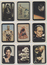 1977/78 Topps Star Wars Series 3  Set of 11 Stickers (#23-#33)  #*sku37713