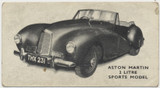 1949 Kellogg's Motor Cars (Black & White) #19 Aston Martin 2 Liter Sports Model  #*sku37731