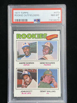 1977 Topps #473 Andre Dawson Cubs PSA 8 NM-Mint RC ID: 525622