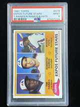 1981 Topps #479 Tim Raines Expos PSA 9 Mint RC