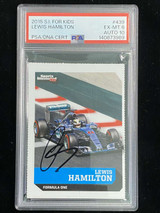 2015 S.I. For Kids #439 Lewis Hamilton Formula One PSA 6 with 10 Auto