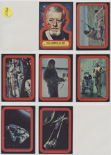 1977/78 Topps Star Wars Series 2 Sticker Partial Set 7/11  #*sku37760