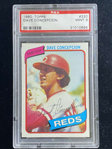 1980 Topps #220 Dave Concepcion Reds PSA 9 Mint