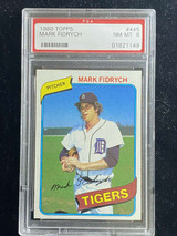 1980 Topps #445 Mark Fidrych Tigers PSA 8 NM-Mint