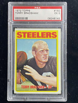 1972 Topps #150 Terry Bradshaw Steelers PSA 5 EX