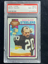 1979 Topps #522 Rocky Bleier Steelers PSA 8 NM-Mint