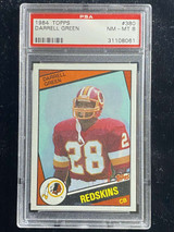 1984 Topps #380 Darrell Green Redskins PSA 8 NM-Mint RC