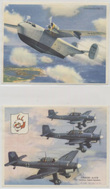 1940's Richfield U02 AIRPLANES  Lot of 2 different  #*sku37771