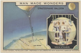 1936 General Petroleum Corp MAN MADE WONDERS  Stratosphere Balloon  #*sku37777