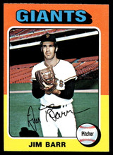 1975 Topps Mini #107 Jim Barr Near Mint  ID: 527163