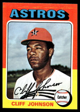 1975 Topps Mini #143 Cliff Johnson Near Mint+ RC Rookie  ID: 527199
