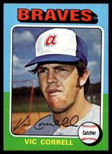 1975 Topps Mini #177 Vic Correll Near Mint+ RC Rookie 
