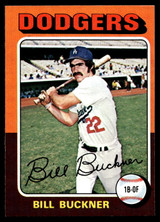 1975 Topps Mini #244 Bill Buckner Near Mint 