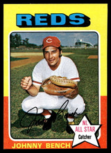 1975 Topps Mini #260 Johnny Bench AS Near Mint  ID: 527311