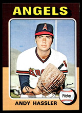 1975 Topps Mini #261 Andy Hassler Near Mint RC Rookie  ID: 527312