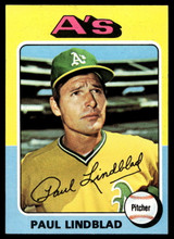 1975 Topps Mini #278 Paul Lindblad Near Mint+  ID: 527329