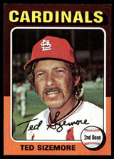 1975 Topps Mini #404 Ted Sizemore Near Mint+ 