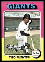 1975 Topps Mini #425 Tito Fuentes Near Mint+  ID: 527470