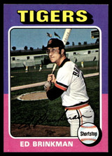 1975 Topps Mini #439 Ed Brinkman Near Mint+ 
