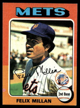 1975 Topps Mini #445 Felix Millan Ex-Mint 