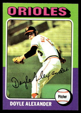 1975 Topps Mini #491 Doyle Alexander Near Mint+  ID: 527535
