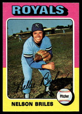 1975 Topps Mini #495 Nelson Briles Near Mint  ID: 527539