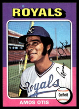 1975 Topps Mini #520 Amos Otis Near Mint+ 
