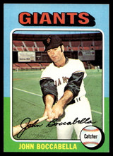 1975 Topps Mini #553 John Boccabella Near Mint+  ID: 527904