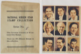 1932 National Screen Star Stamp Collection  Lot of 18 with Original Envelope  #*sku37785