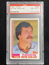1982 Topps #446 Wayne Garland Indians PSA 8 NM-Mint