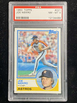 1983 Topps #221 Joe Niekro Astros PSA 8 NM-Mint