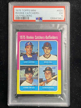1975 Topps #620 Gary Carter Rookie Catchers PSA 5 EX RC