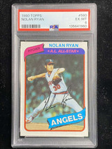 1980 Topps #580 Nolan Ryan Angels PSA 6 EX-Mint
