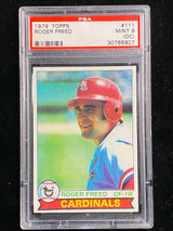 1979 Topps #111 Roger Freed Cardinals PSA 9oc Mint