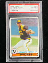 1979 Topps #321 Gaylord Perry Padres PSA 8 NM-Mint